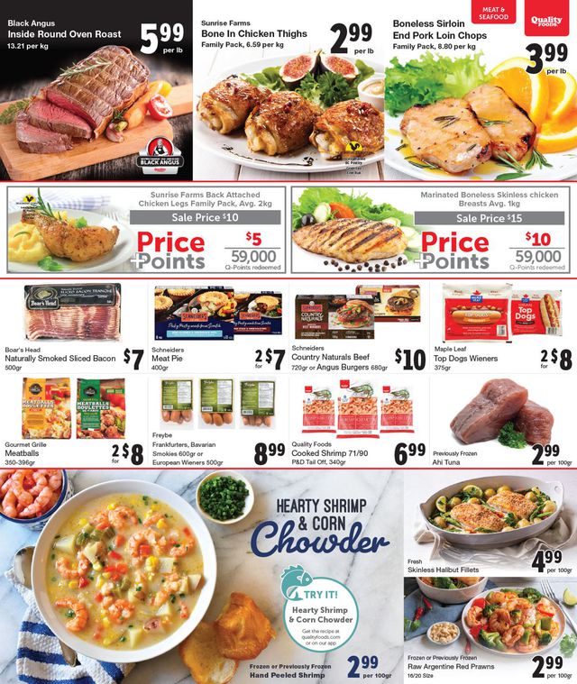 Quality Foods Flyer from 04/19/2021