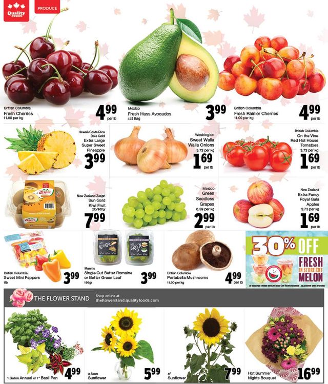 Quality Foods Flyer from 06/28/2021