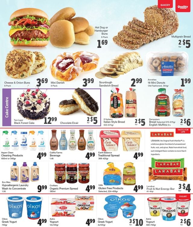 Quality Foods Flyer from 07/05/2021