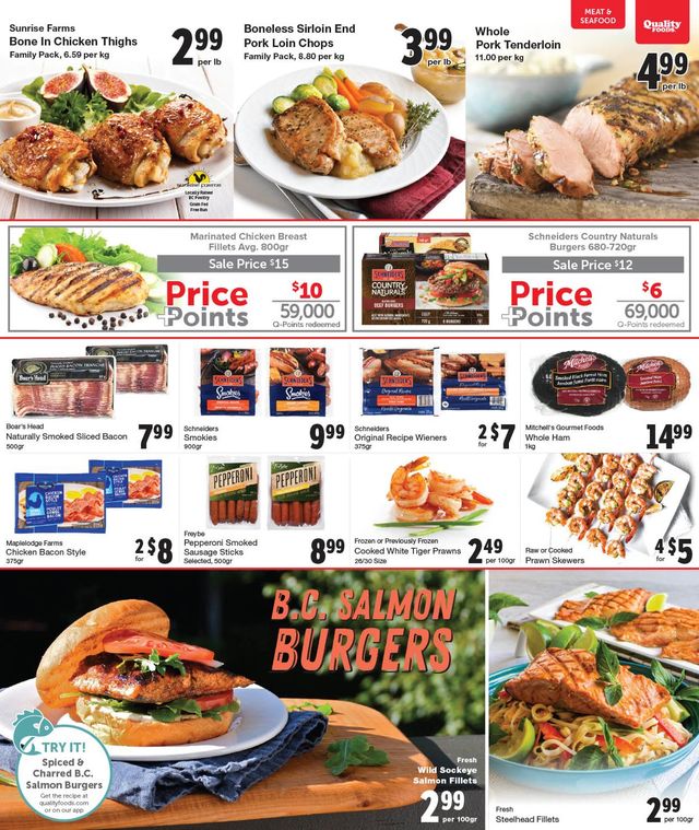 Quality Foods Flyer from 08/02/2021