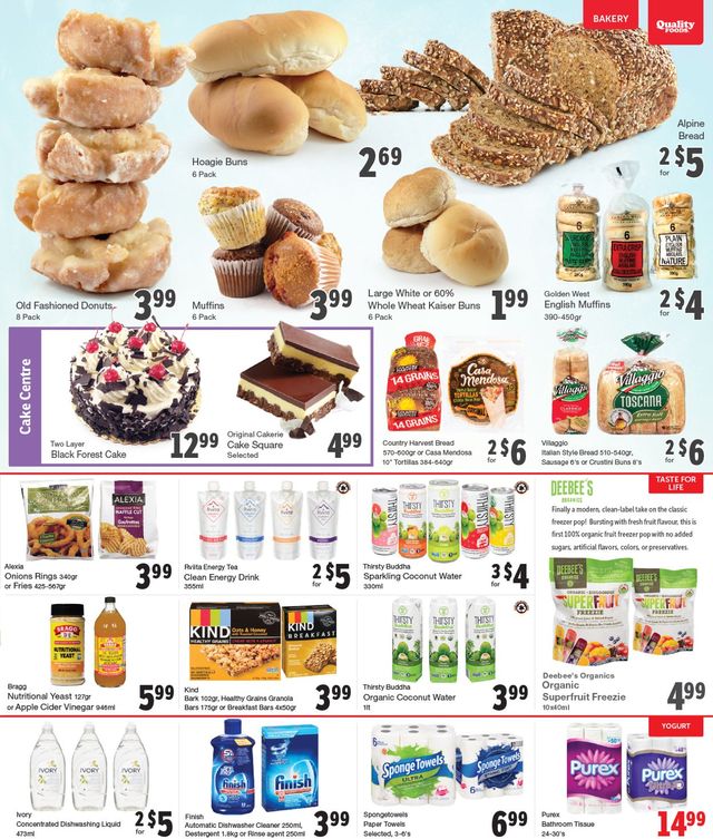 Quality Foods Flyer from 08/09/2021