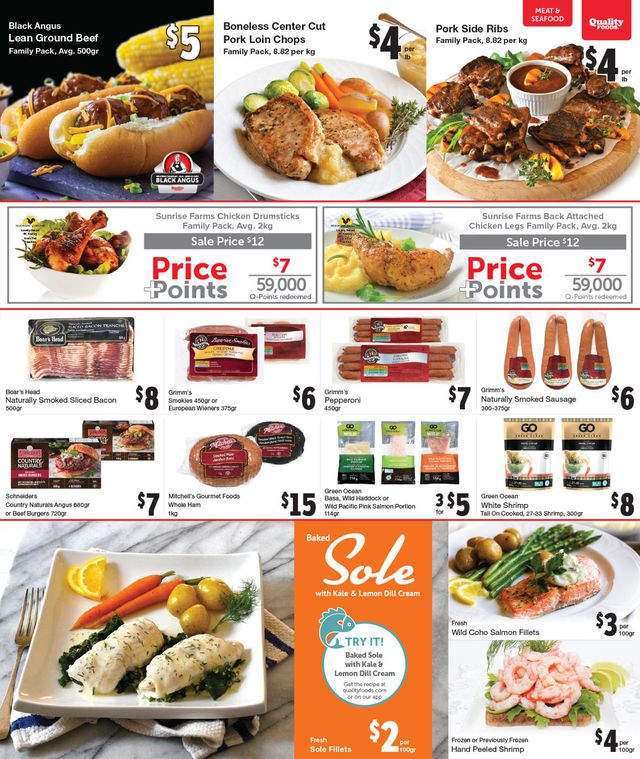 Quality Foods Flyer from 09/06/2021