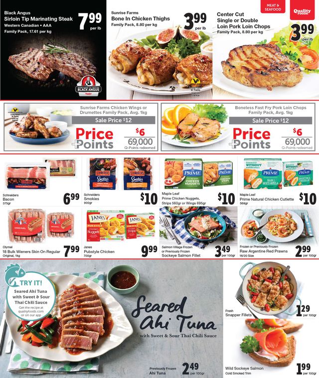 Quality Foods Flyer from 09/13/2021