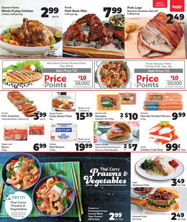 Quality Foods Flyer from 09/20/2021