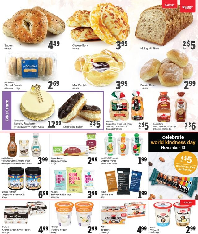 Quality Foods Flyer from 11/08/2021