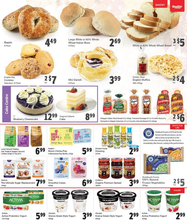 Quality Foods Flyer from 11/22/2021