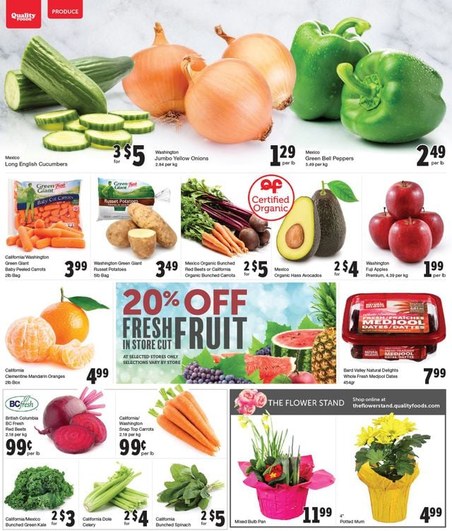 Quality Foods Flyer from 01/10/2022