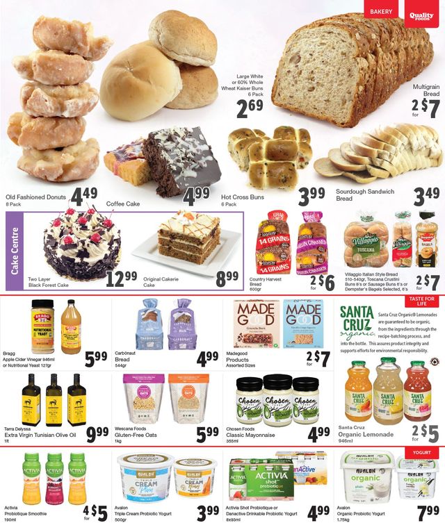 Quality Foods Flyer from 03/28/2022