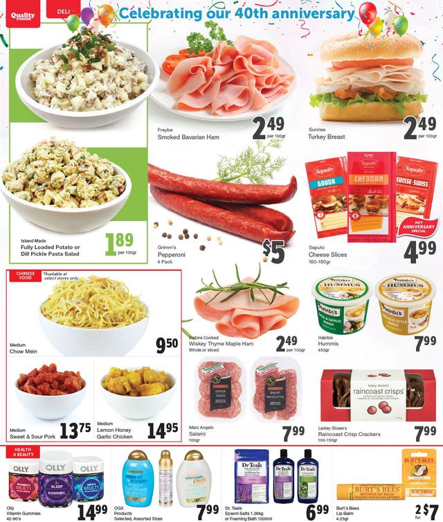 Quality Foods Flyer from 06/13/2022