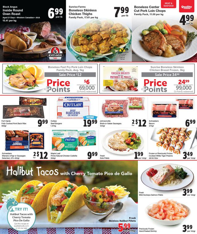Quality Foods Flyer from 08/01/2022