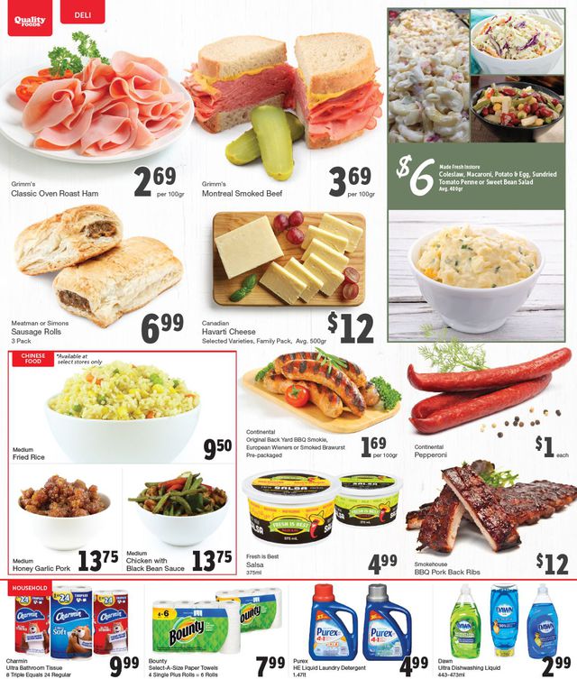 Quality Foods Flyer from 08/22/2022