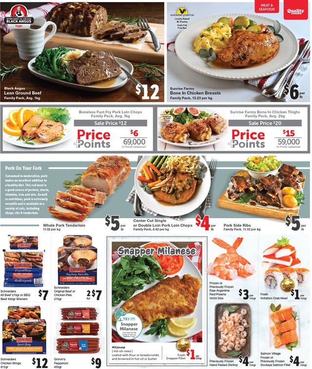 Quality Foods Flyer from 10/31/2022