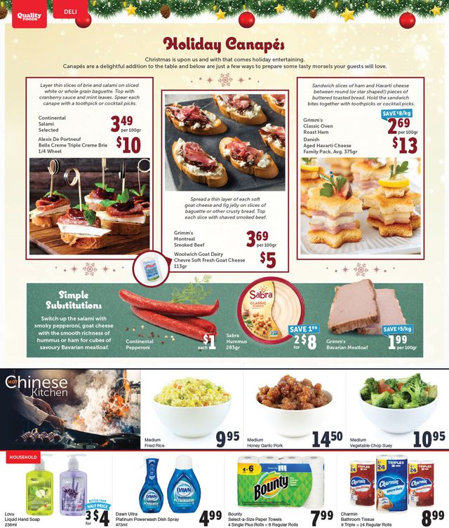 Quality Foods Flyer from 12/12/2022