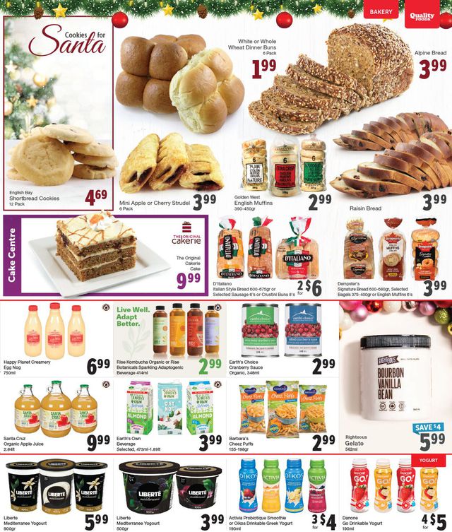 Quality Foods Flyer from 12/19/2022