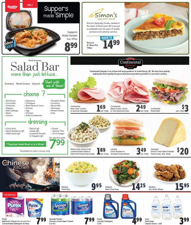 Quality Foods Flyer from 01/02/2023