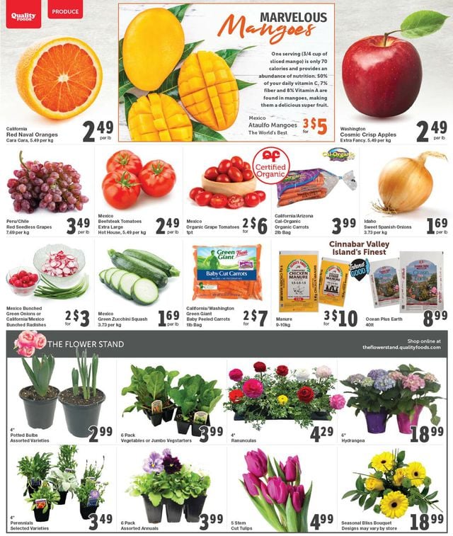 Quality Foods Flyer from 03/20/2023