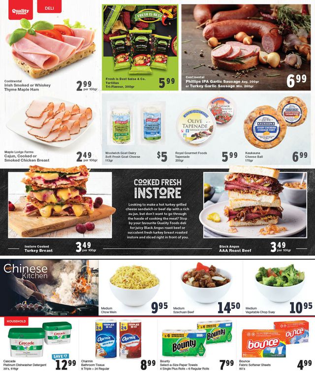 Quality Foods Flyer from 04/10/2023