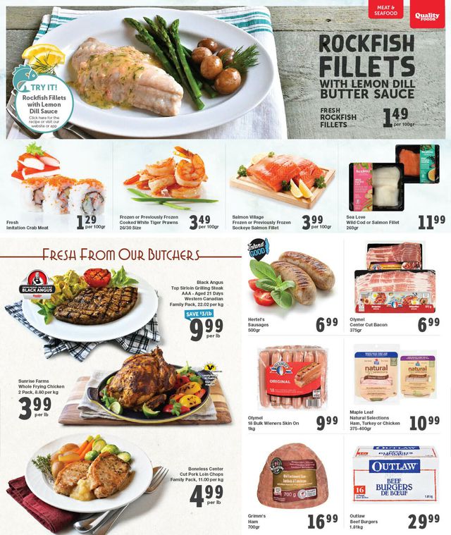 Quality Foods Flyer from 04/24/2023