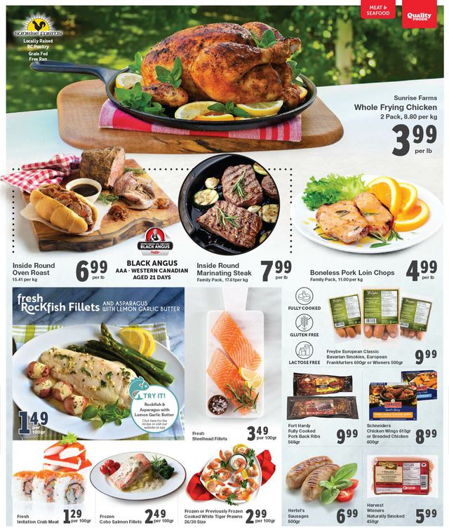 Quality Foods Flyer from 05/22/2023