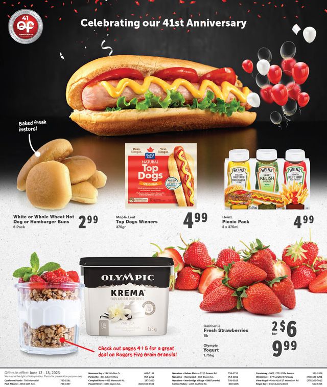 Quality Foods Flyer from 06/12/2023