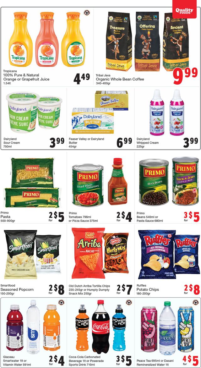 Quality Foods Flyer from 07/10/2023