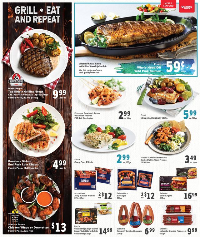 Quality Foods Flyer from 07/24/2023