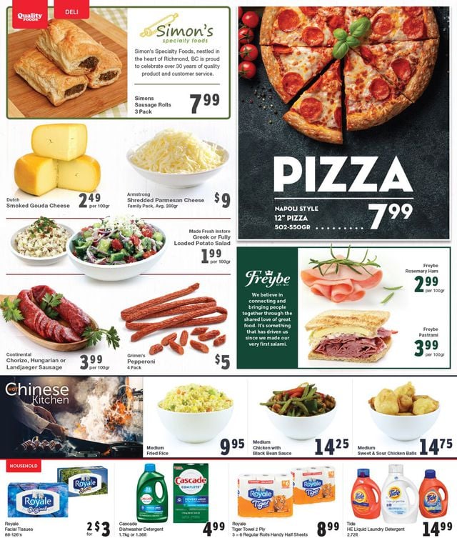 Quality Foods Flyer from 08/07/2023