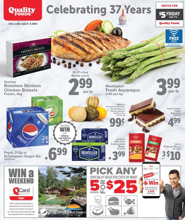 Quality Foods Flyer from 06/03/2019