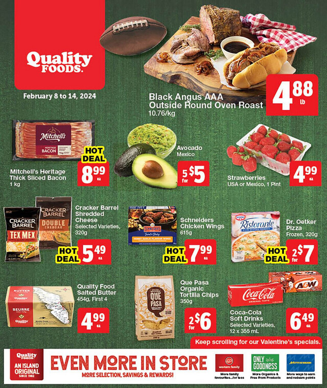 Quality Foods Flyer from 02/08/2024