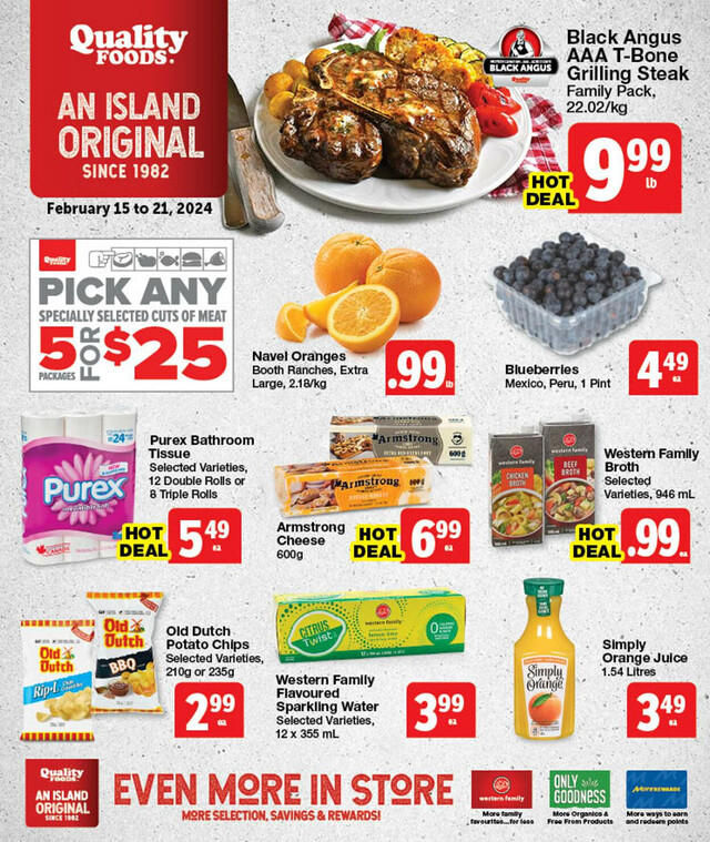 Quality Foods Flyer from 02/15/2024