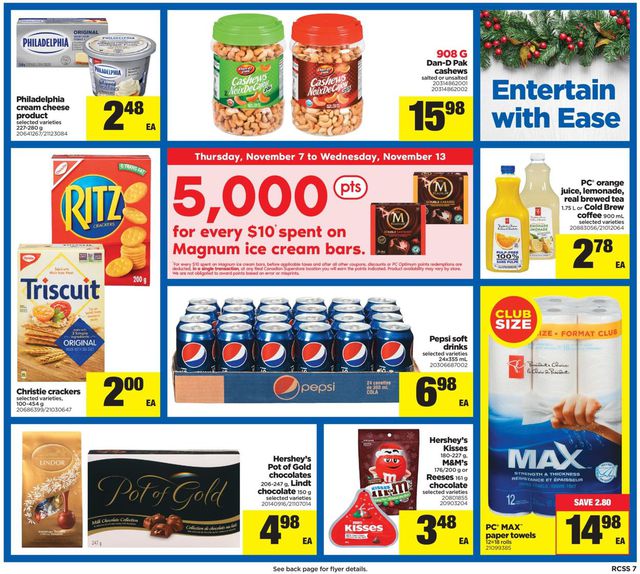 Real Canadian Superstore Flyer from 11/07/2019