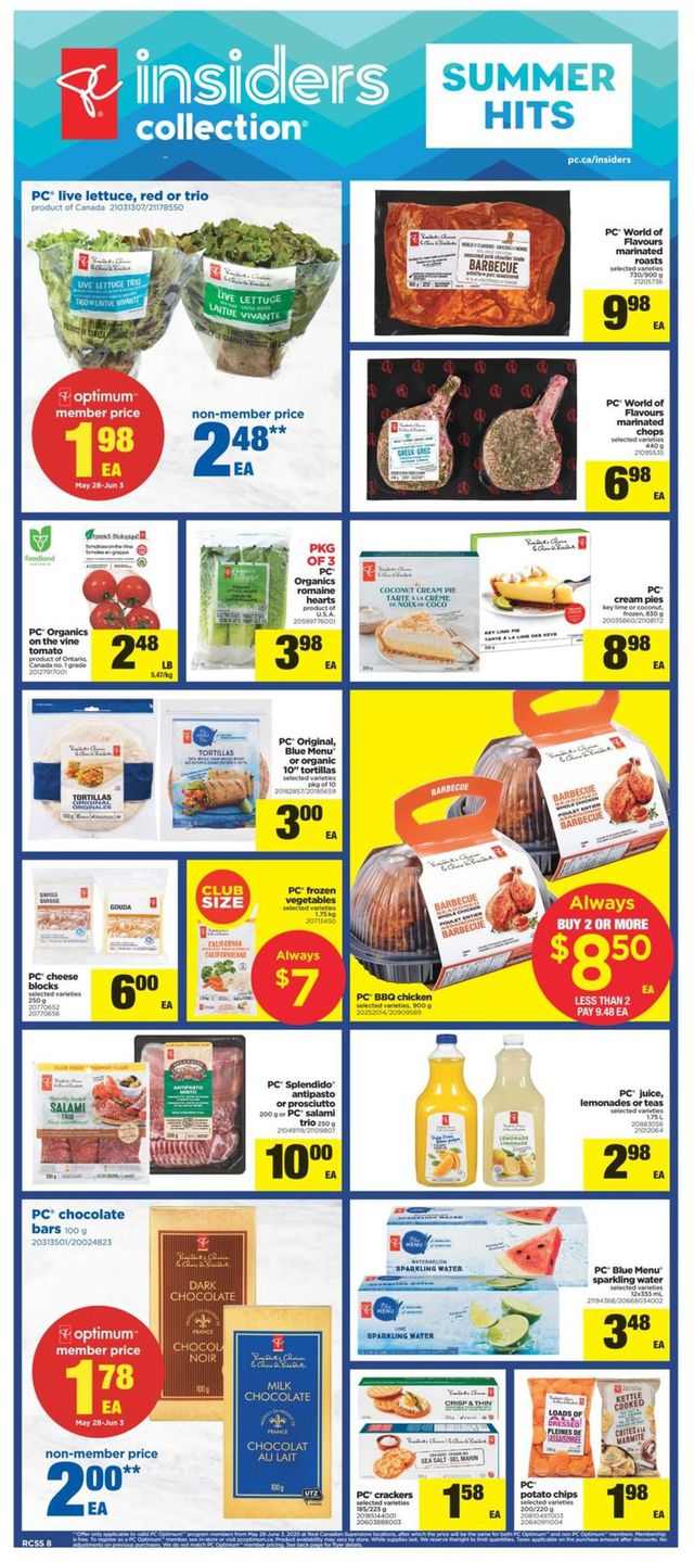 Real Canadian Superstore Flyer from 05/28/2020