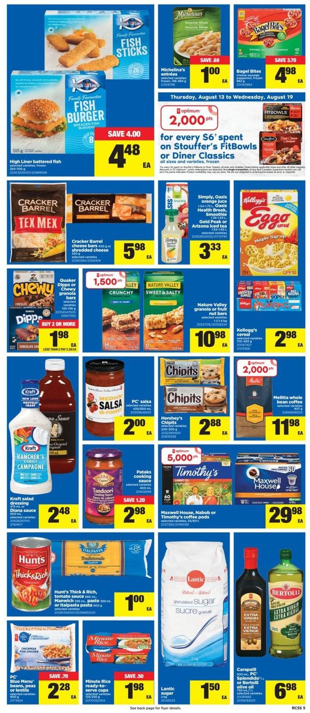 Real Canadian Superstore Flyer from 08/13/2020