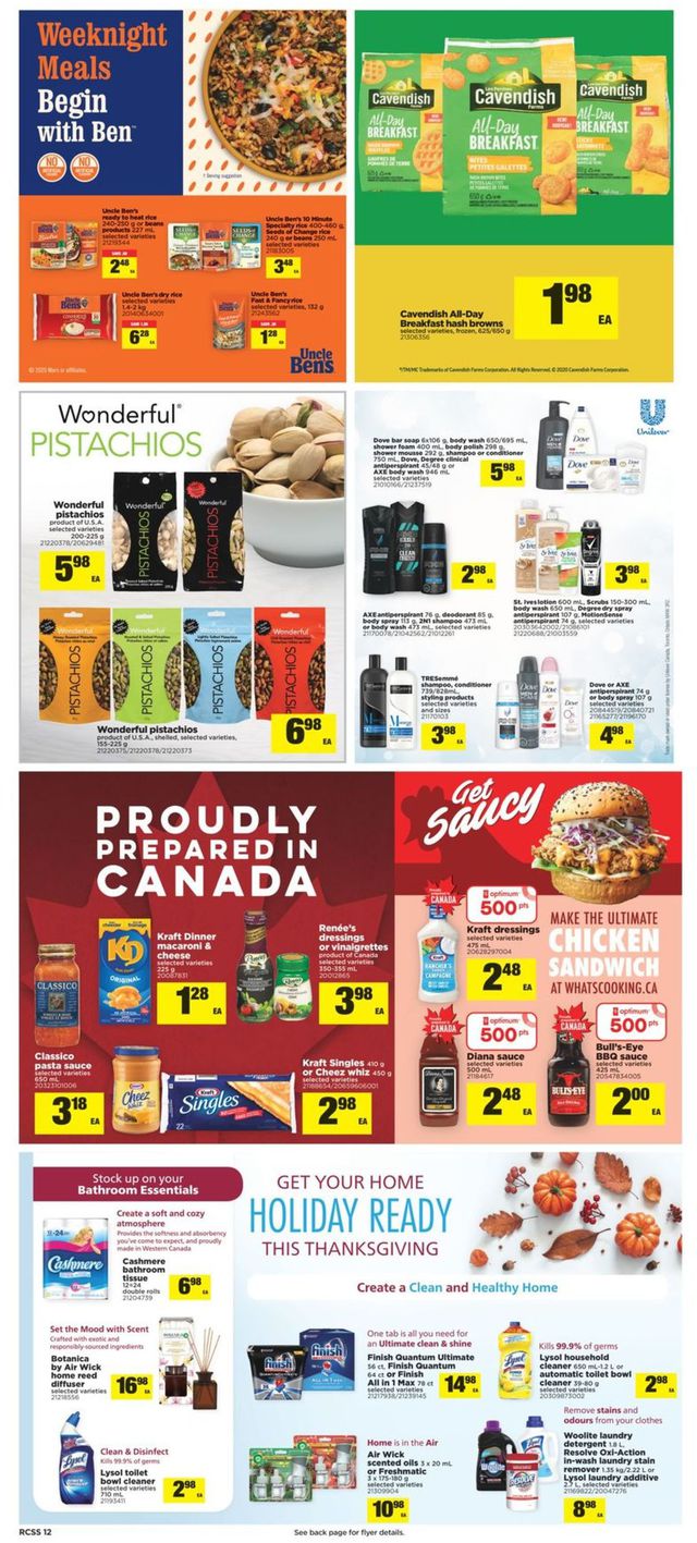 Real Canadian Superstore Flyer from 10/01/2020