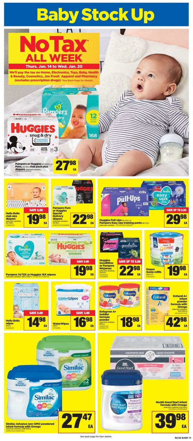 Real Canadian Superstore Flyer from 01/14/2021