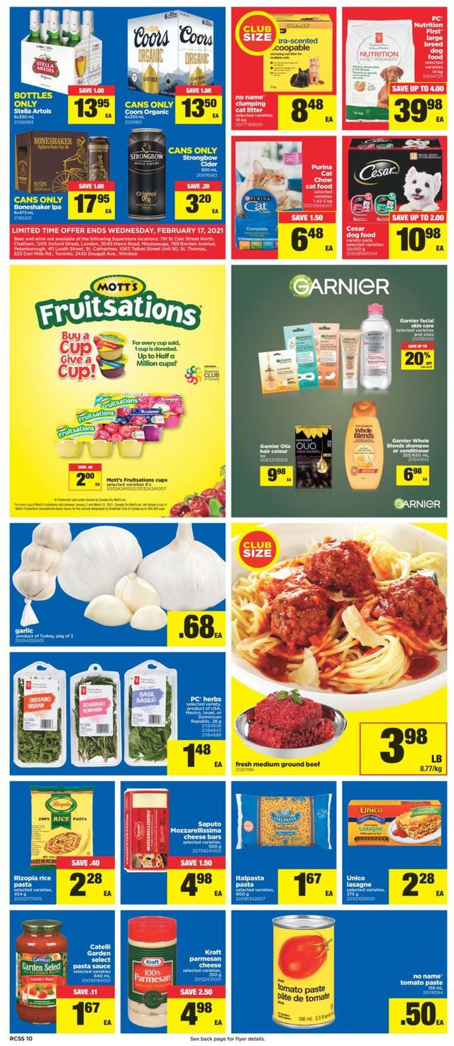 Real Canadian Superstore Flyer from 02/11/2021