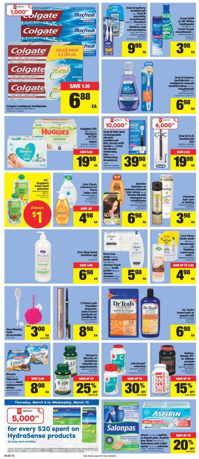 Real Canadian Superstore Flyer from 03/04/2021