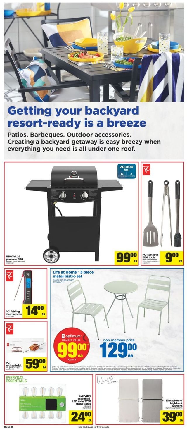 Real Canadian Superstore Flyer from 04/01/2021