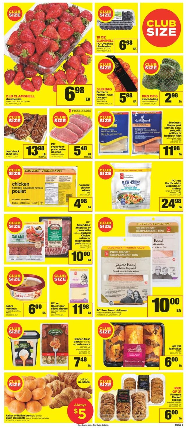 Real Canadian Superstore Flyer from 07/22/2021