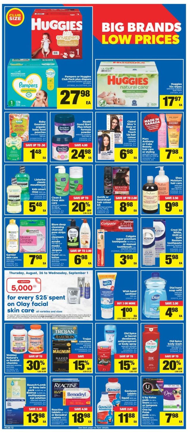 Real Canadian Superstore Flyer from 08/26/2021