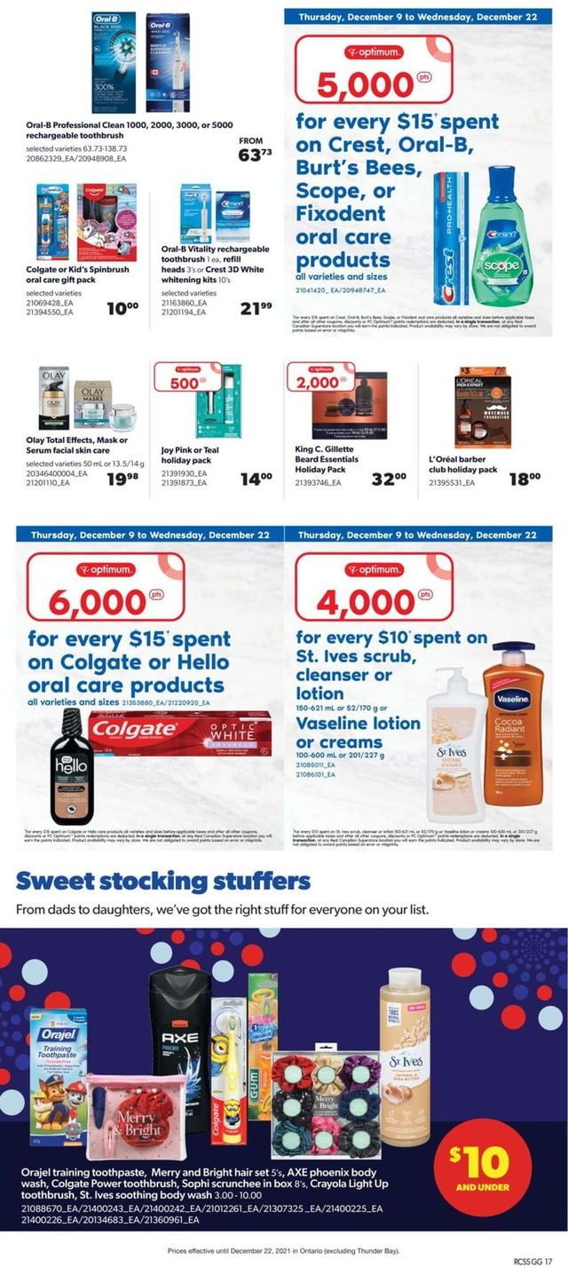 Real Canadian Superstore Flyer from 12/09/2021