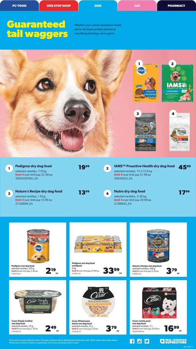 Real Canadian Superstore Flyer from 10/06/2022