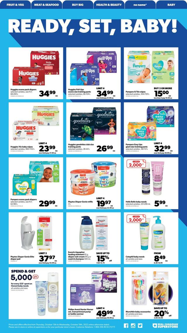 Real Canadian Superstore Flyer from 10/13/2022
