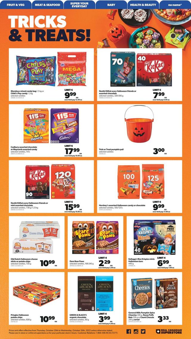 Real Canadian Superstore Flyer from 10/20/2022