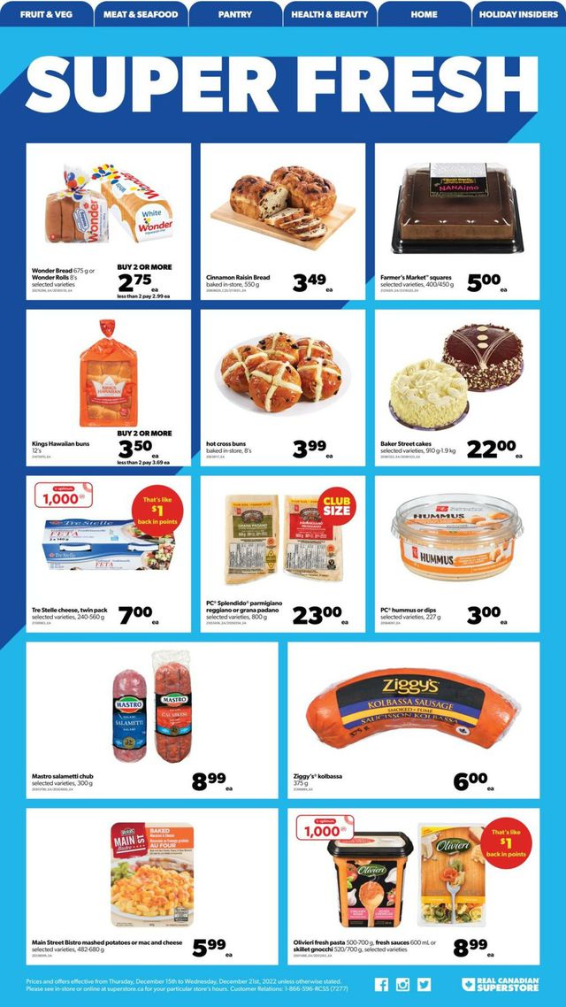 Real Canadian Superstore Flyer from 12/15/2022