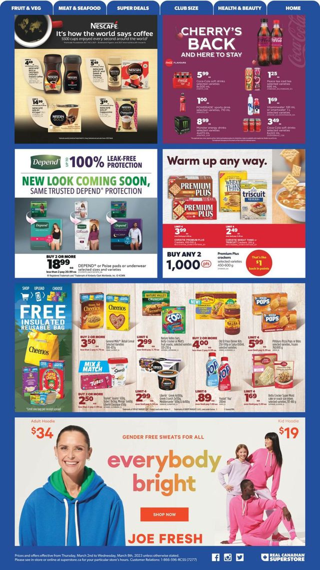 Real Canadian Superstore Flyer from 03/02/2023