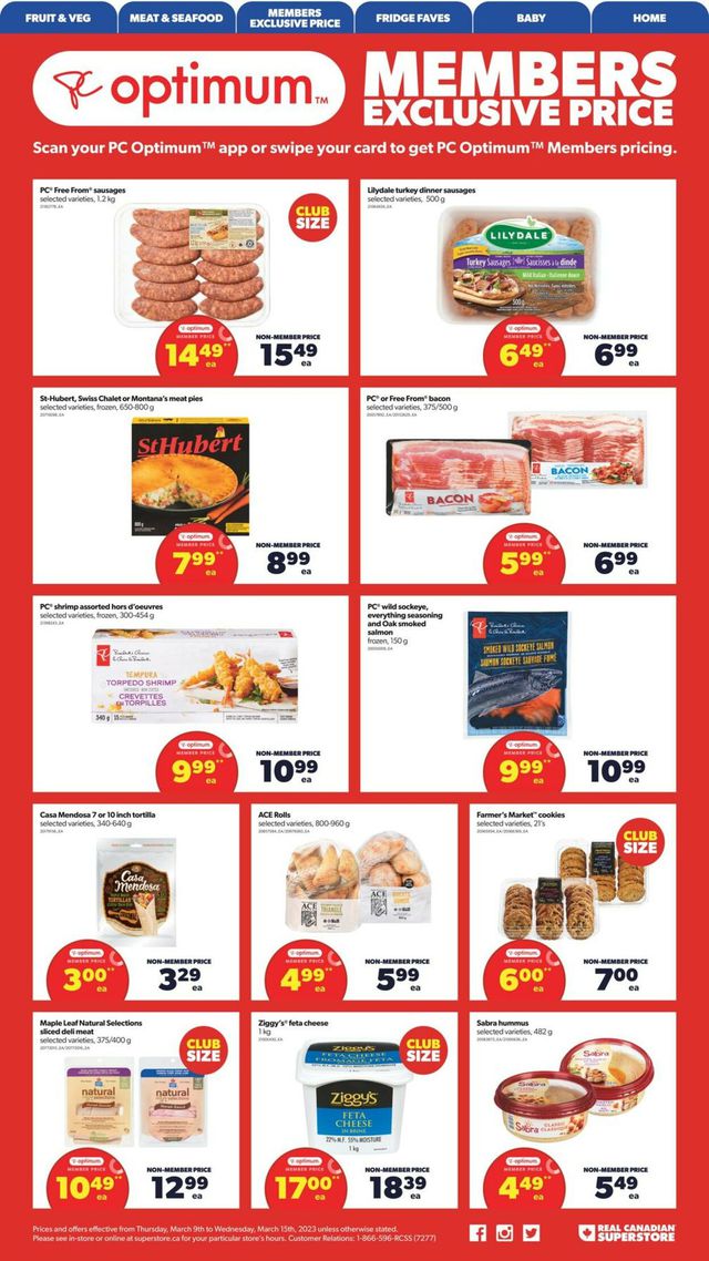 Real Canadian Superstore Flyer from 03/09/2023