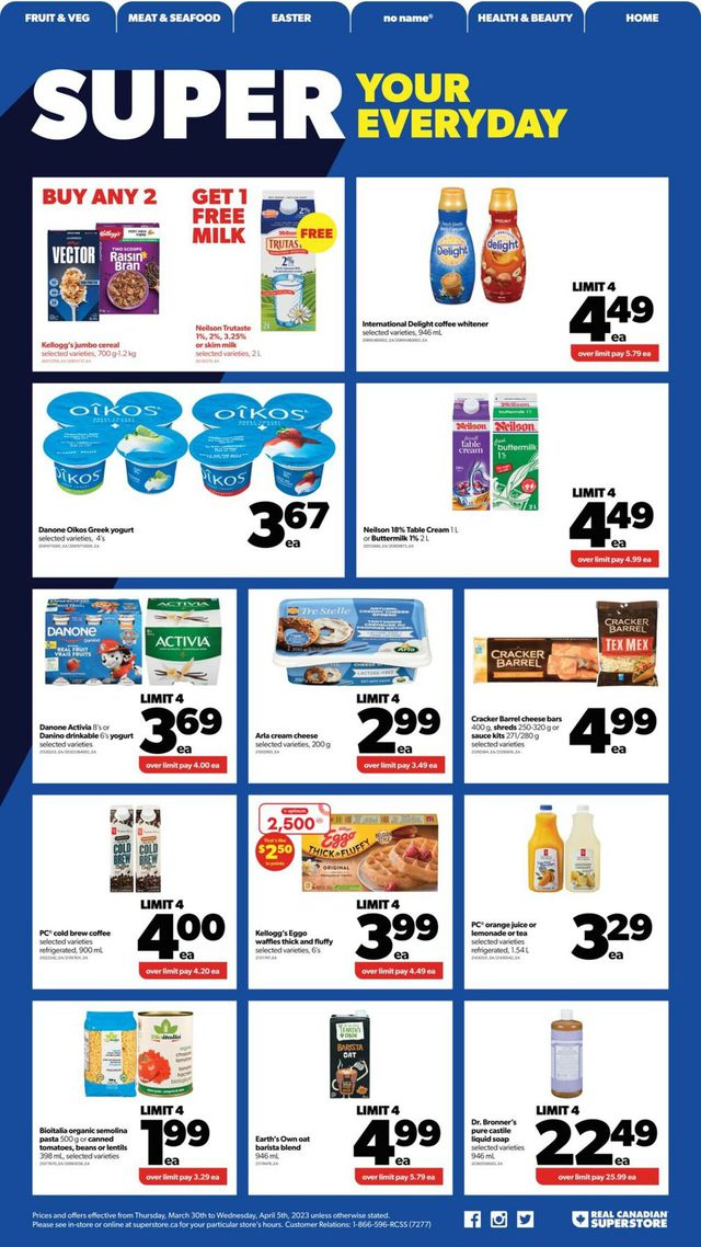 Real Canadian Superstore Flyer from 03/30/2023