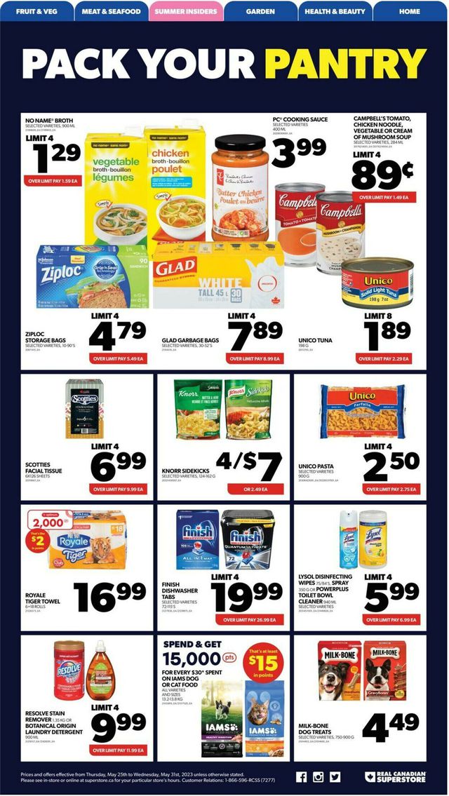 Real Canadian Superstore Flyer from 05/25/2023