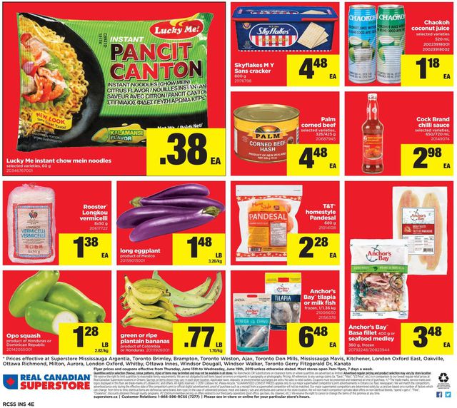 Real Canadian Superstore Flyer from 06/13/2019